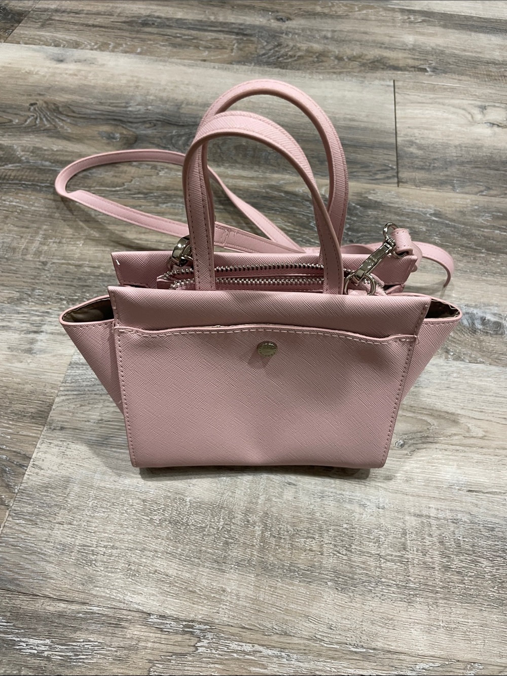 Steve Madden Blush Pink Mini Tote with Detachable Strap